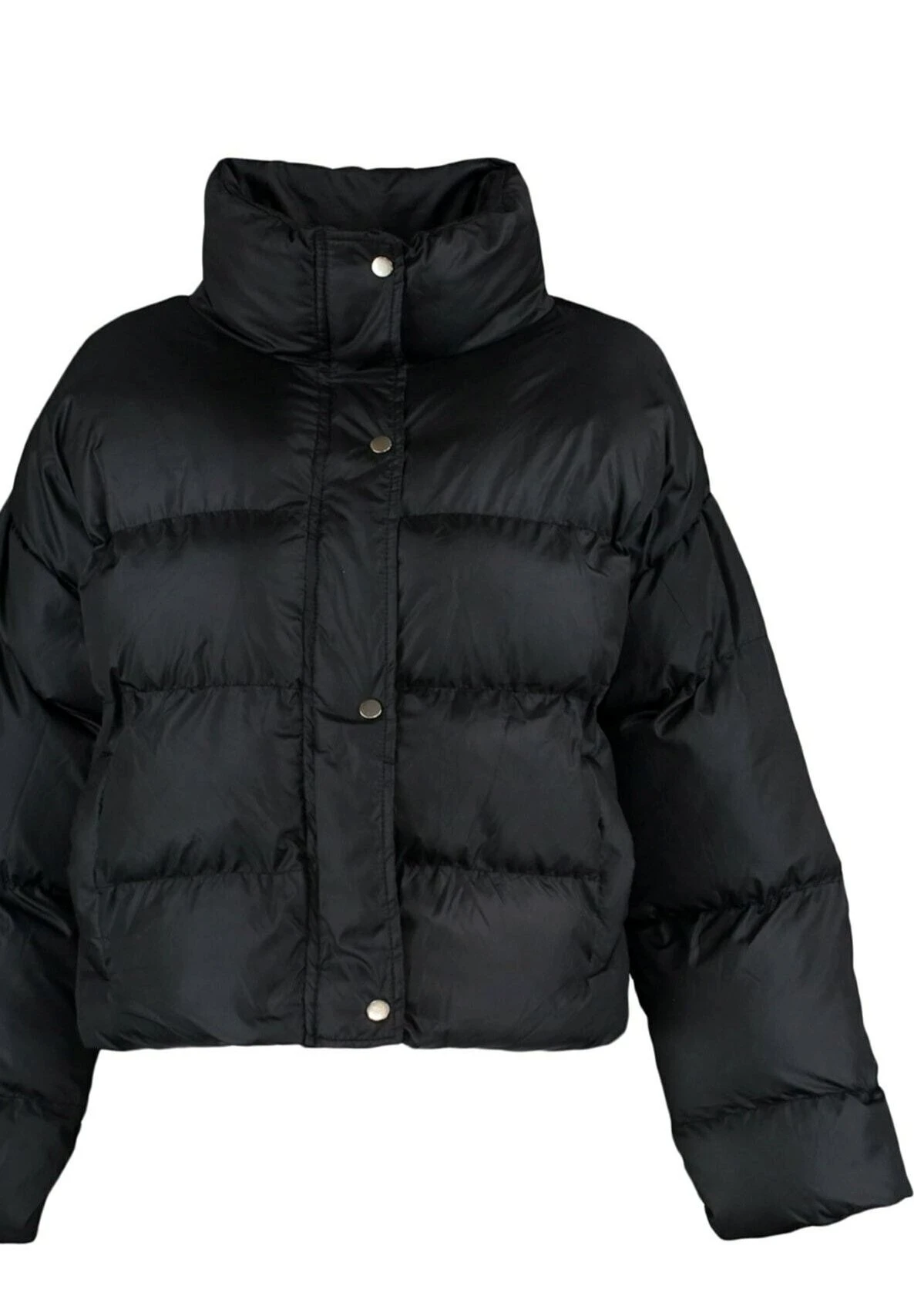 Plus Size- Chaqueta De Invierno - Black - Imagen 7