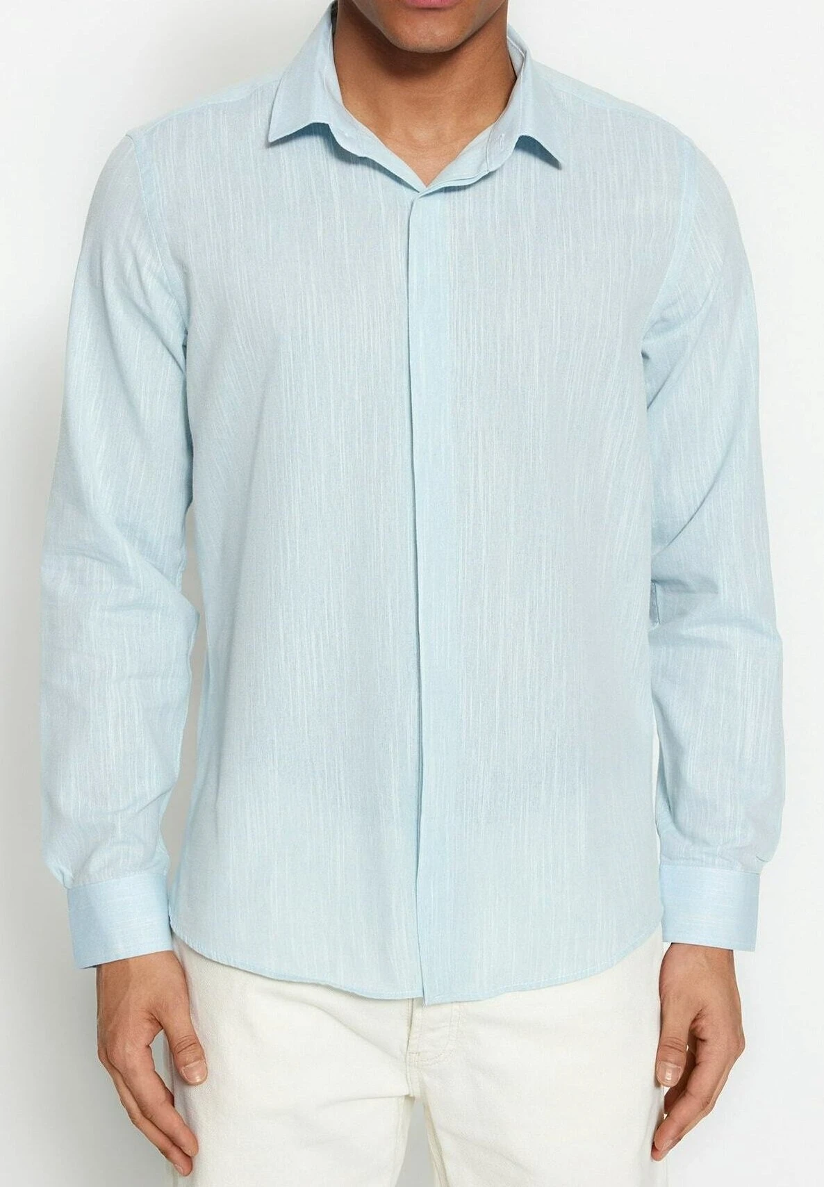 Trendyol Camisa - Blue - Imagen 5