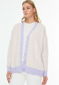 Modest- Chaqueta De Punto - Purple
