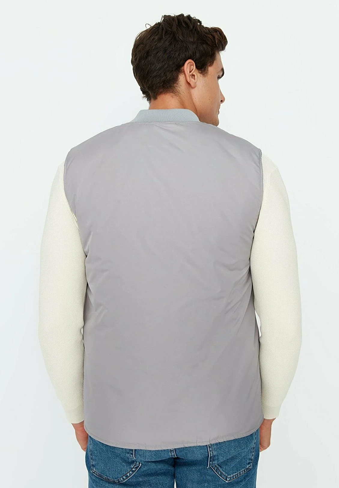 Trendyol Chaleco - Grey - Imagen 2